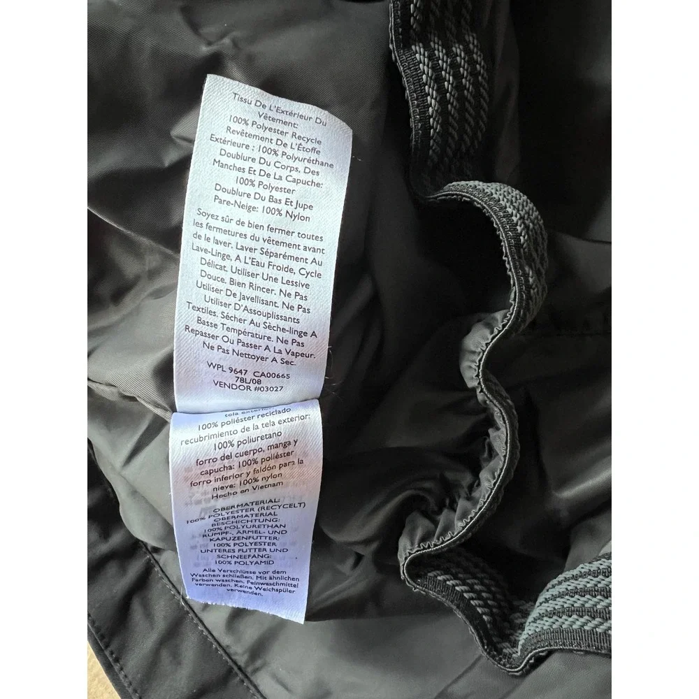 Eddie Bauer Mens L Black Hooded‎ Weatheredge Jacket